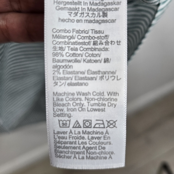 J.Crew Mens Slim Fit Cotton Green Casual Button Down Shirt  Size XL - Picture 12 of 15